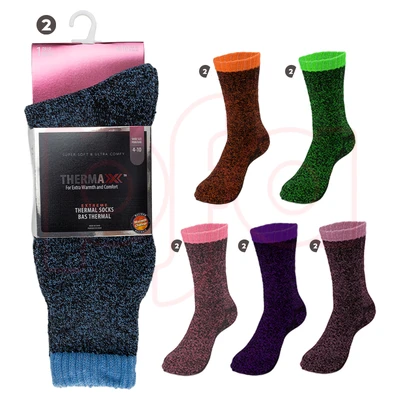 12206, Thermaxxx Thermal Socks Ladies, 191554122062