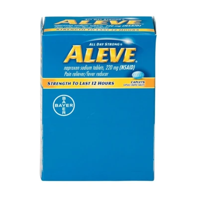 ALE25-20, Aleve Dispenser 25 x 1's, 655708018309