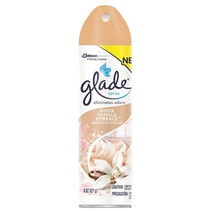 GA8SV, Glade 8oz Aerosol Sheer Vanilla Embrace, 046500745393