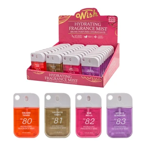 89915, 1.5 oz Hydrating Fragrance Mists , (4 Scent) Toledo Tango/Valencia Vibes/Mar Bella/Seville Serenade — Wish, 191554899155