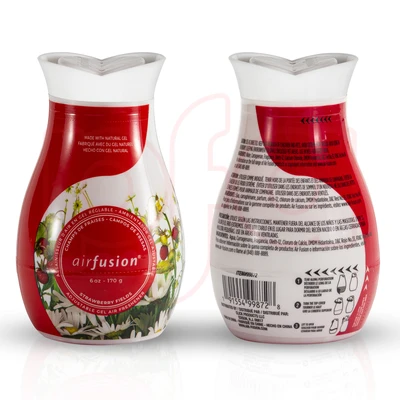 99872, Air Fusion Adjustable Gel Air Freshener 6oz Strawberry Fields, 191554998728