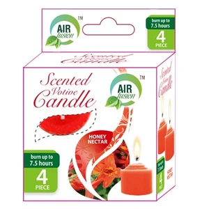 48221C, Air Fusion Votive Candle Honey Nectar 4PK, 191554482210
