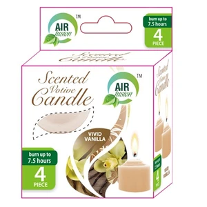 48222C, Air Fusion Votive Candle Vivid Vanilla 4PK, 191554482227