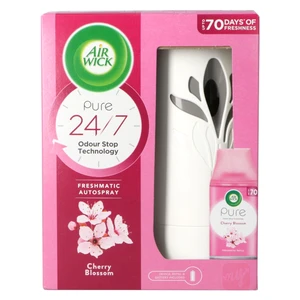 AWK250CBP, Air Wick Freshmatic Kit + Refill 250ml 6.2oz Cherry Blossom Pure, 5059001002525