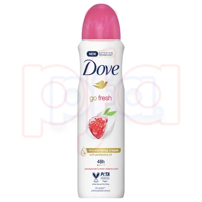 DBS150PV-12, Dove Body Spray 150ML Granada - Pomegranate Verbena, 7791293048567
