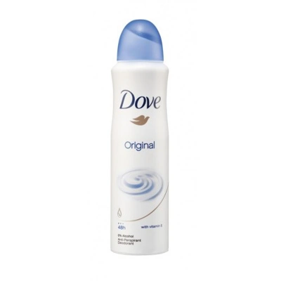 DBS150R-12, Dove Body Spray 150ML Original, 7791293040011