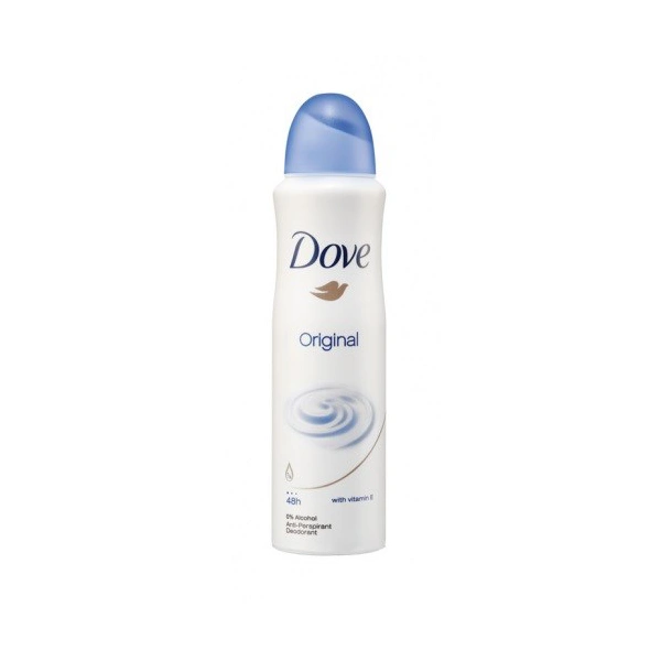 DBS150R, Dove Body Spray 150ML Original, 8717163965030
