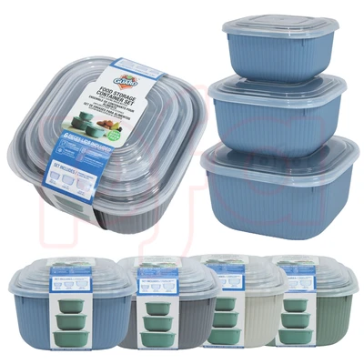 56138, Fresh Guard Food Storage Container Set 3pcs, 191554561380