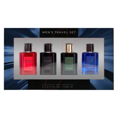 88596, Men's 4pcs Travel  Coffret  Set 0.85fl.oz/25ml×4, 191554885967