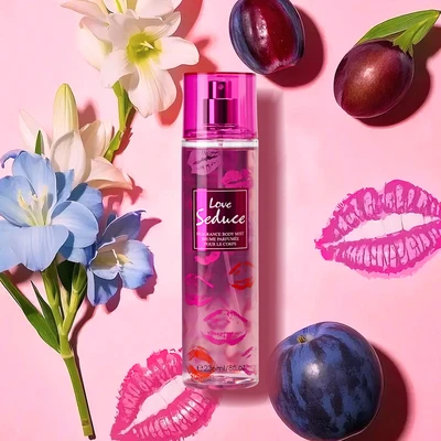 88610, Fragrance Body Mist 8 oz/236 ml Love Seduce for Women - United Scents, 191554886100