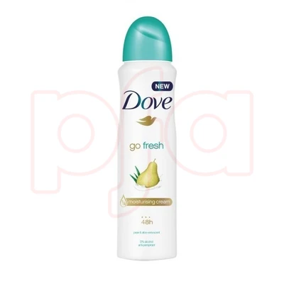 DBS150PA, Dove Body Spray 150ML Pear & Aloe Vera, 8710908559235