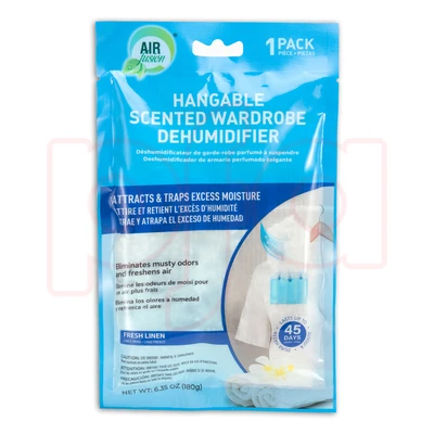 60159, Air Fusion Moisture Absorber+Odor Eliminator 6.35 OZ Fresh Linen, 191554601598