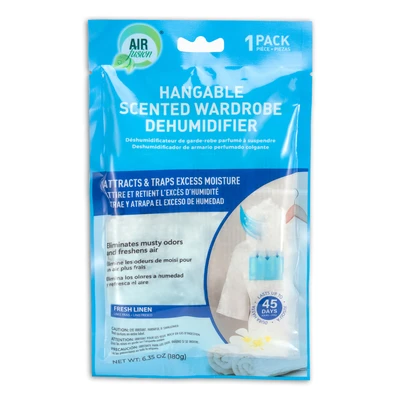 60159, Air Fusion Moisture Absorber+Odor Eliminator 6.35 OZ Fresh Linen, 191554601598