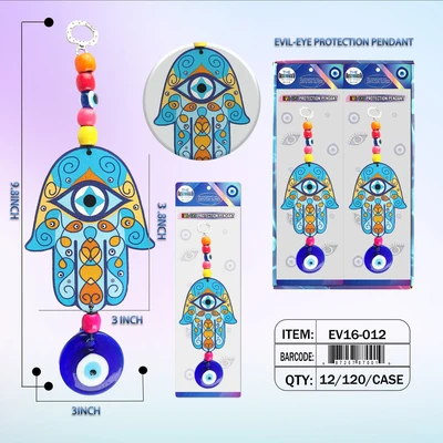EV16-012, EVIL-EYE PROTECTION PENDANT, 887257860010
