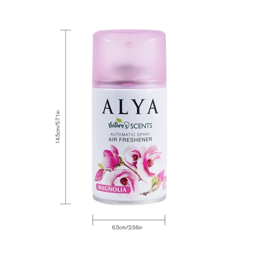 99128, ALYA Bathroom Automatic Spray Refill 5.5oz – Magnolia Bloom, 8696601064385