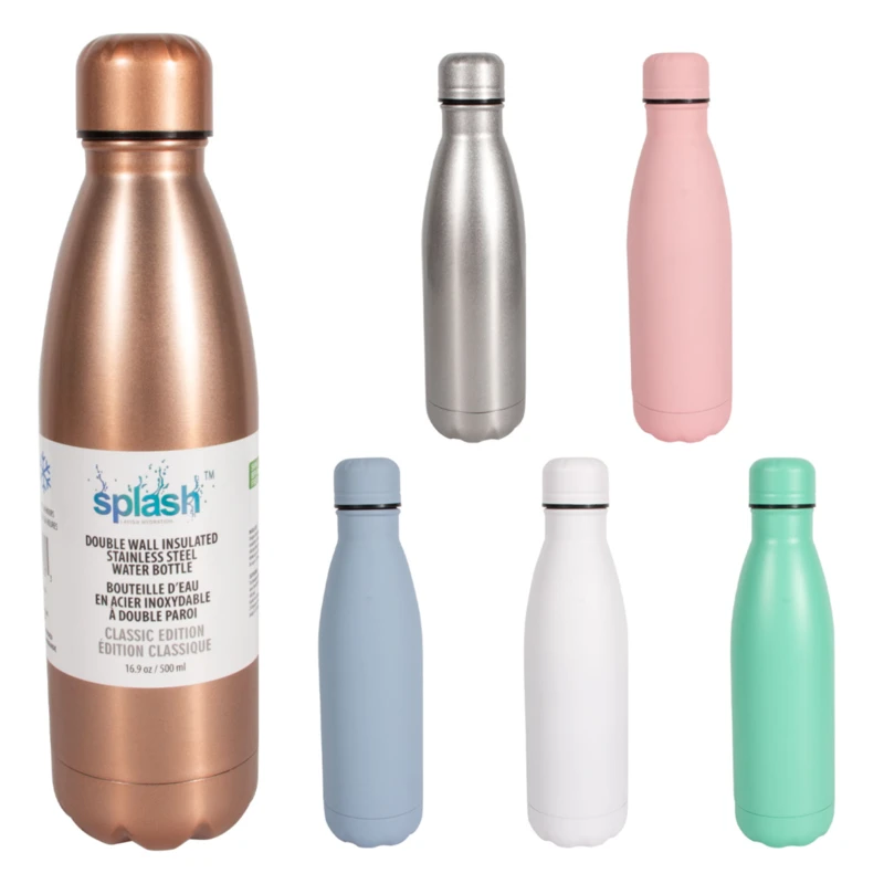 Splash Bottle Stainless Steel 16.9oz Classic