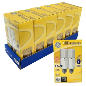 GE32304, GE LED Bright Silk 100W 2PK, 043168323048