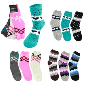 12323, Thermaxxx Fuzzy Socks HD 3PK, 191554123236