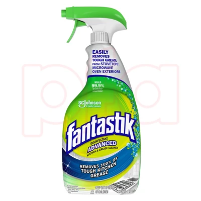 FTK32KG, Fantastik 32oz Kitchen Grease Cleaner, 054600716502