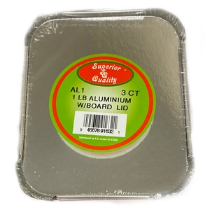 RP1027, 1LB  Aluminium w/Board Lid 3CT, 45678916321