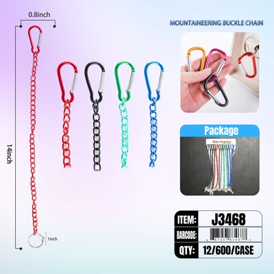 J3468, Key Chain & Buckle Chain, 887257834684