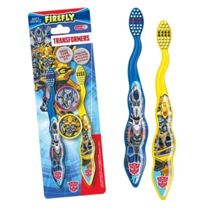 DF562718, Firefly Transformers Toothbrush w/ cover 4PK, 672935627180
