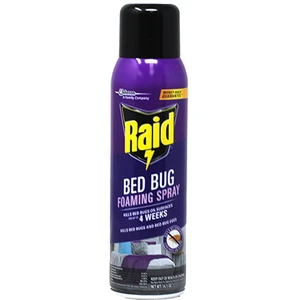 R16BBF, Raid 16.5oz Bed Bug Foaming Spray, 046500007903
