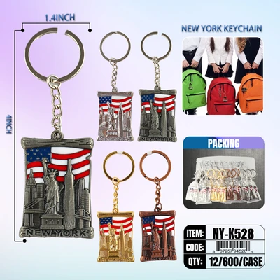 NY-K528, NY key chain, 887257945281