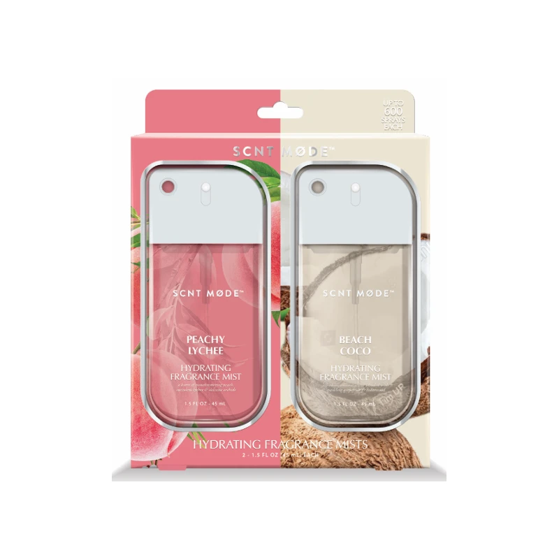 4 Pcs Set 2× 3.4oz Body Mist 2×1.06.oz Body Cream Mar Bella/Toledo Tango Scents - Solo En lbiza