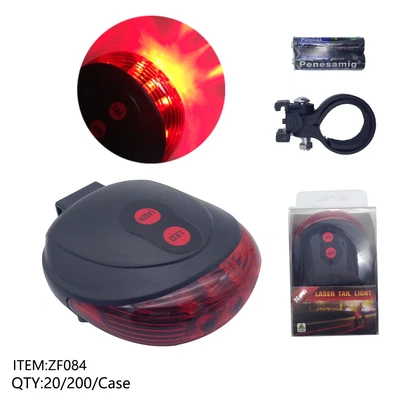 ZF084, Bike Laser Rear Light, 887257000843