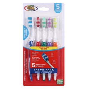 68001, Oral Fusion Toothbrush 5PK Medium, 191554680012