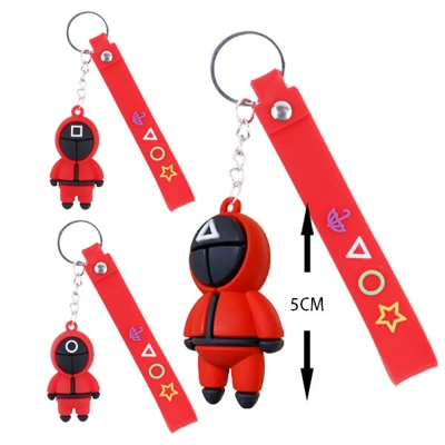 50539, SG 3D 5cm Keychain with cuff Symbols, 698831505391