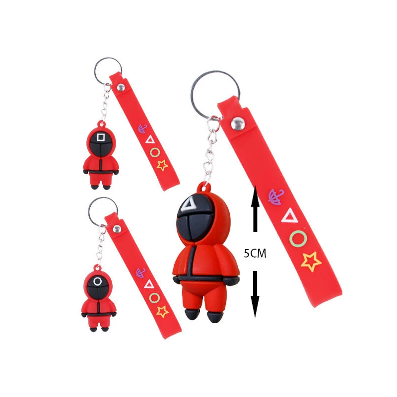 SG 3D 5cm Keychain with cuff Symbols