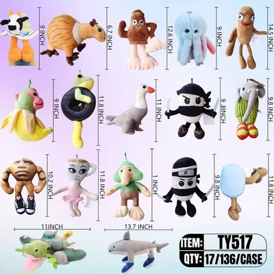 TY517, Fashion Brainrot 17 Style Assorted 17/IPK  136/CS, 887258005175