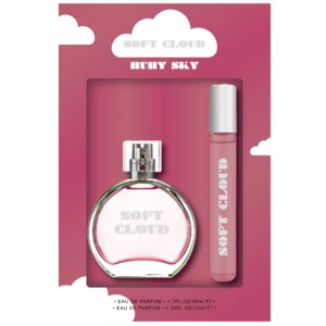 89306, Women's 2pcs Vial Set SOFT CLOUD RUBY SKY 50ml/1.7fl.oz+10ml/0.34fl.oz EDP, 191554893061