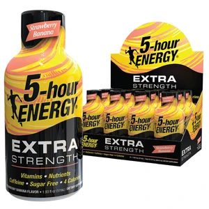 5HRE-ES12-SB, 5-Hour Energy Extra Strength 12's Strawberry Banana
