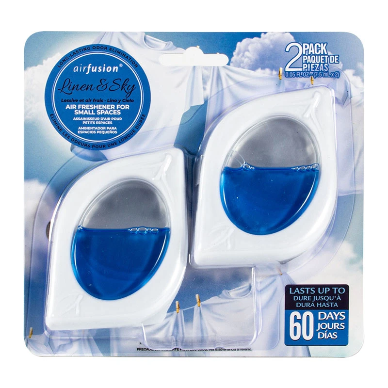 Air Fusion Air Freshener Linen & Sky 2 Pack 7.5ml