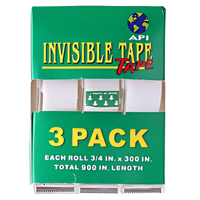 GB34502, 3PK Invisible Tape