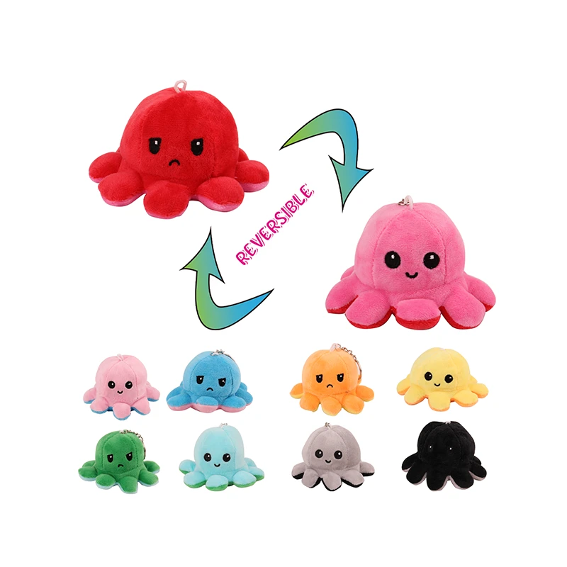 10cm Octopus Keychain