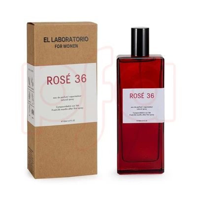 89100, Ladies EDP 3.4oz   EL LABORATORIO ROSE 36, 191554891005