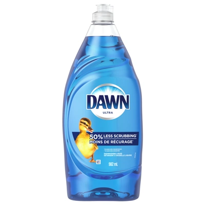 DAWN982R, Dawn Ultra Dish Liquid 982mL (33oz) Original, 030772006122