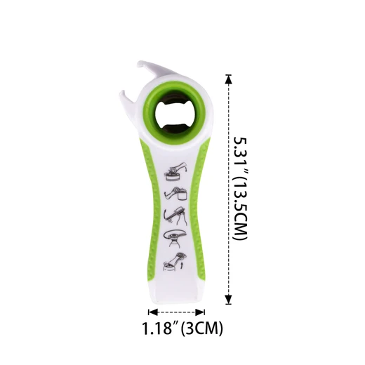 33316, Ideal Kitchen Magnetic Bottle Opener 5 in1, 191554333161