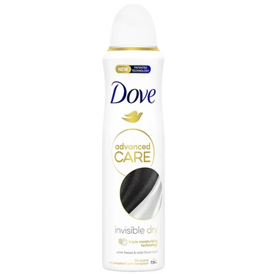 DBS250ID-24, Dove Body Spray 250ml Invisible Dry, 8901030599064