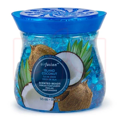 99803, Air Fusion Crystal Beads 14oz Island Coconut, 191554998032