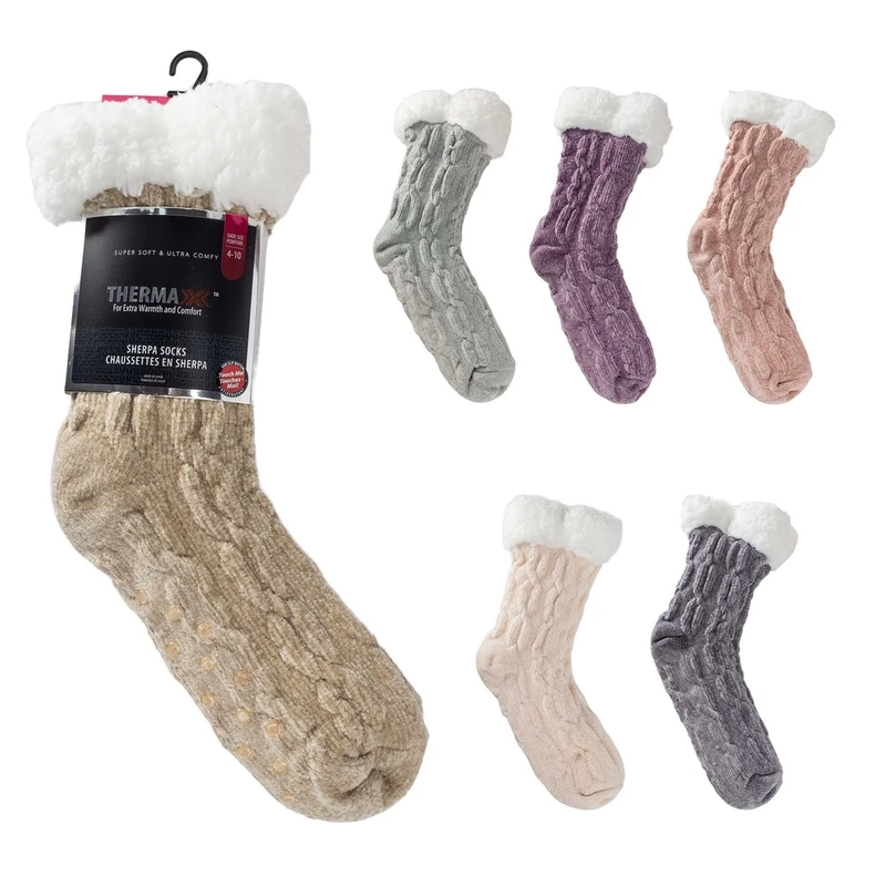 Thermaxxx Sherpa Socks Assorted