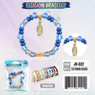 JR-032, Crystal Religion Bracelet, 887257840012