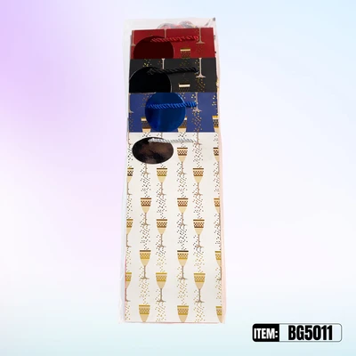 BG5011, Bottle Bags Ast.4-Styles 4.7"x3.9"x14.2", 887257150258