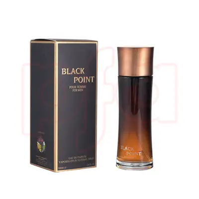 88235, Eau de Parfum 3.4 oz/100 ml Black Point for Men - United Scents, 191554882355