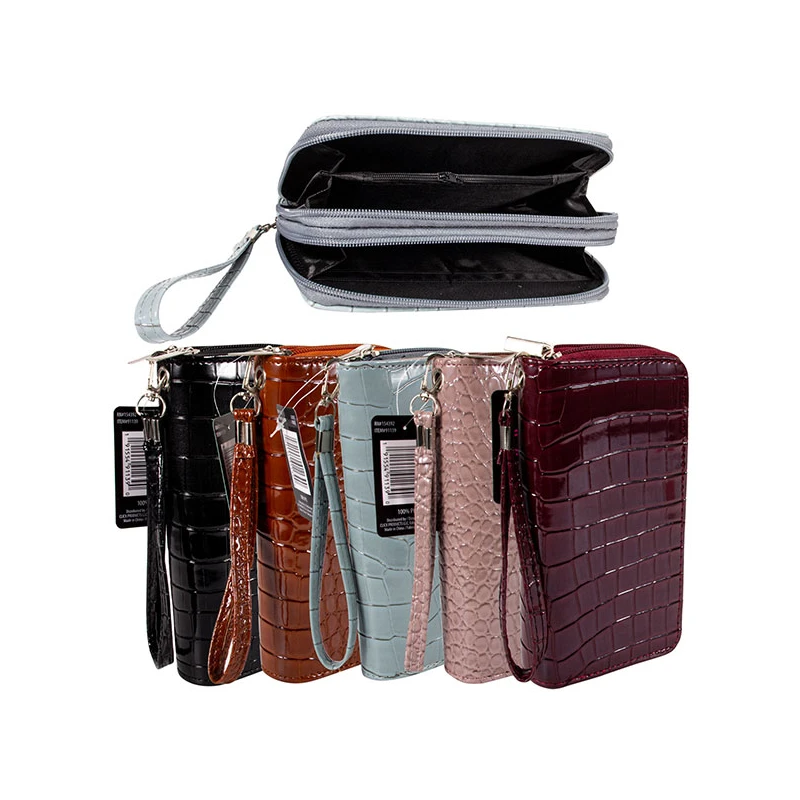 CC Wallet Dual Zipper