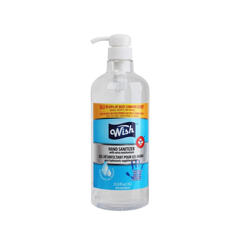 Wish Hand Sanitizer 33.8oz(1L) Advance Pump